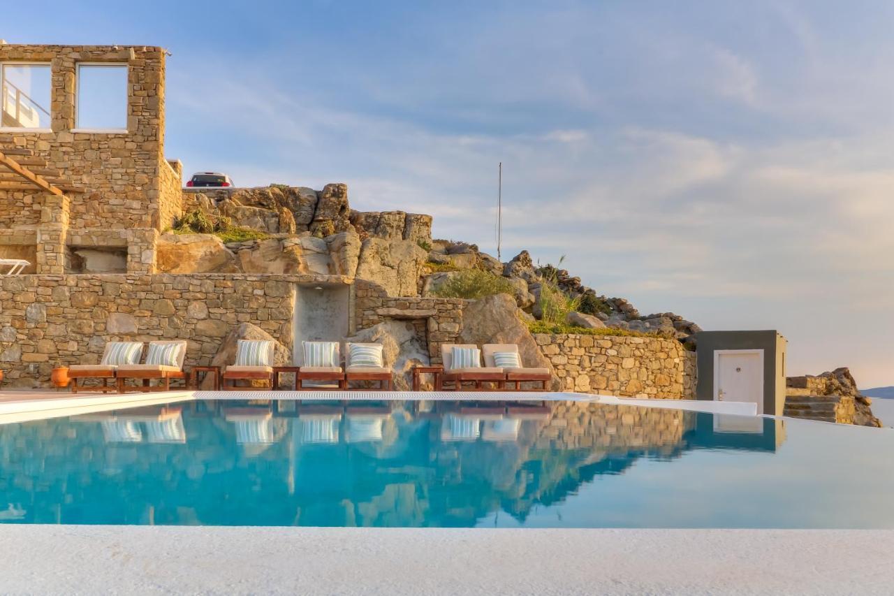 Ferienwohnung Manolia View Mykonos Tourlos Exterior foto