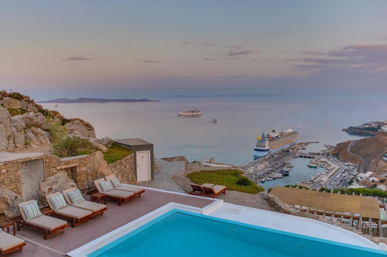Ferienwohnung Manolia View Mykonos Tourlos Exterior foto
