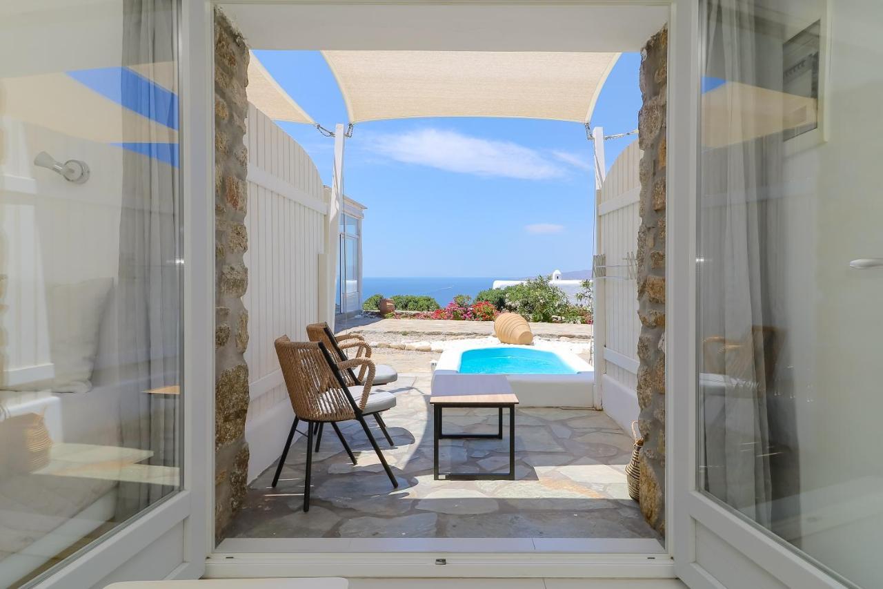 Ferienwohnung Manolia View Mykonos Tourlos Exterior foto