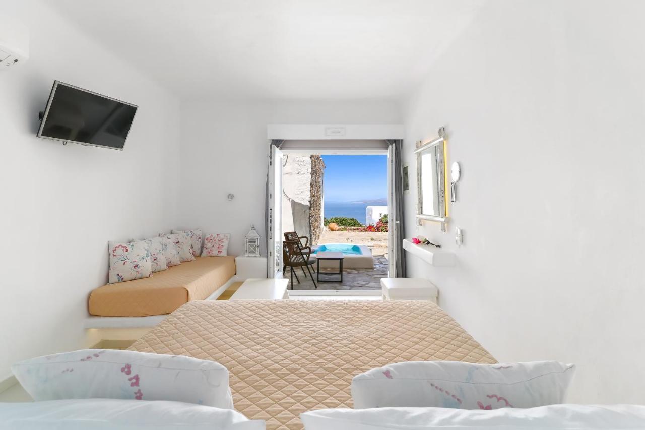 Ferienwohnung Manolia View Mykonos Tourlos Exterior foto