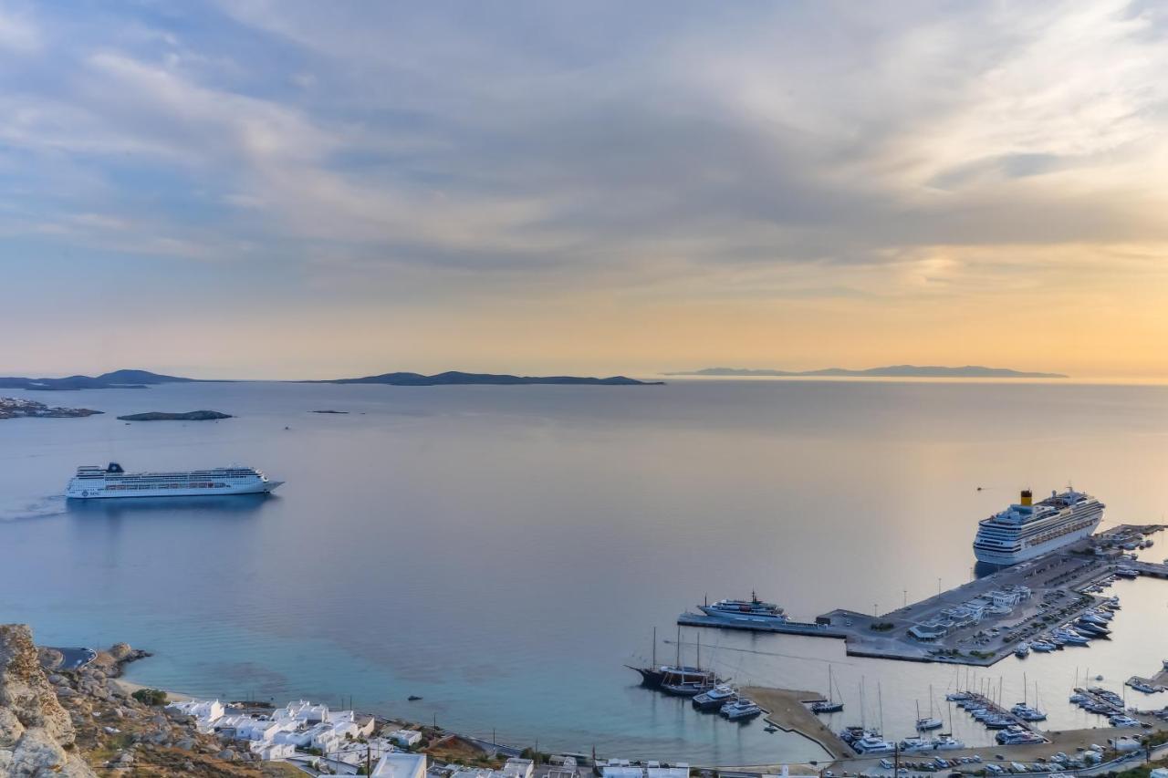 Ferienwohnung Manolia View Mykonos Tourlos Exterior foto