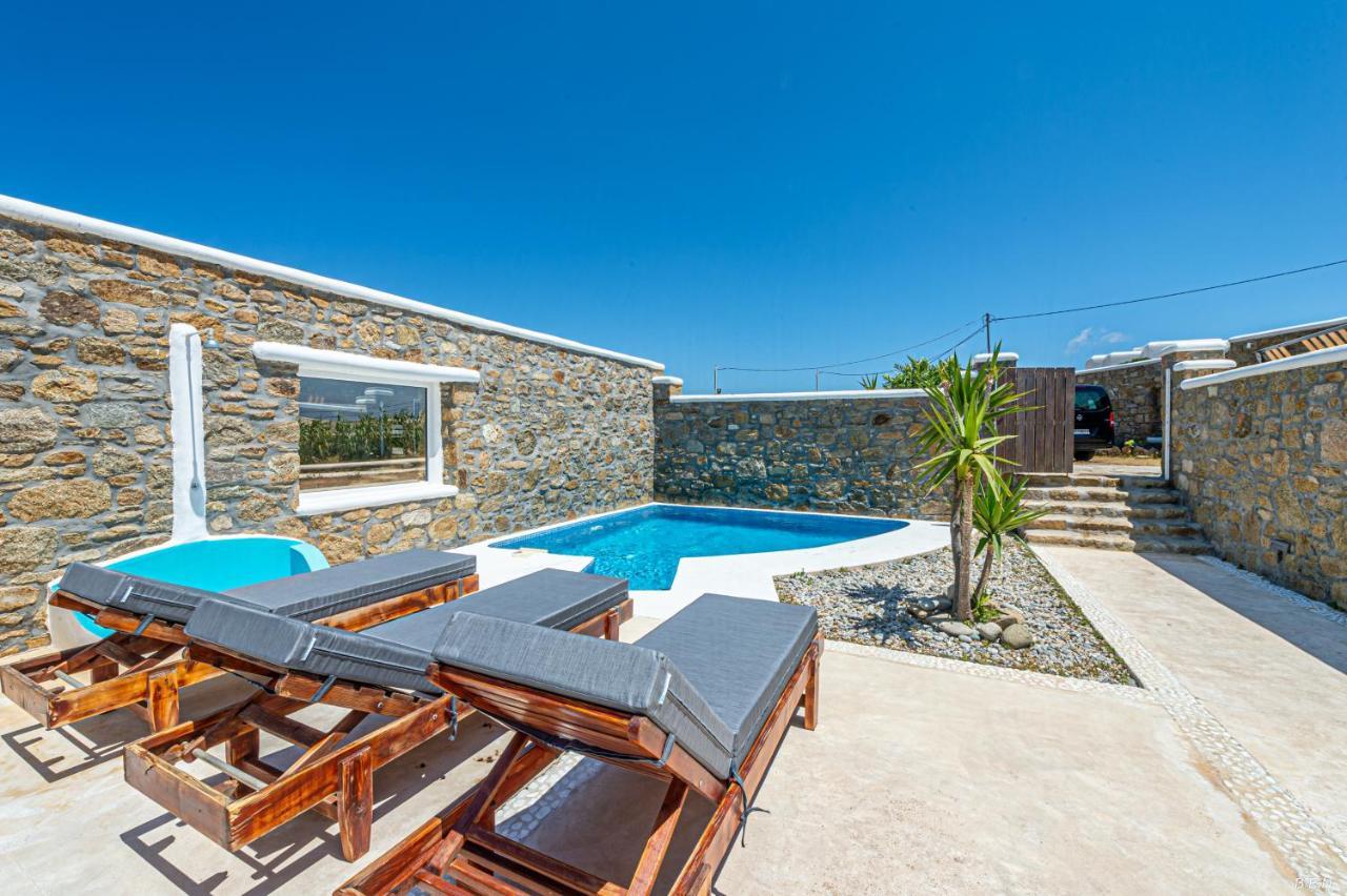 Ferienwohnung Manolia View Mykonos Tourlos Exterior foto