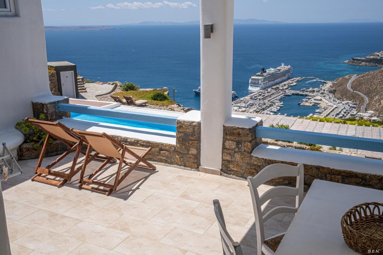 Ferienwohnung Manolia View Mykonos Tourlos Exterior foto