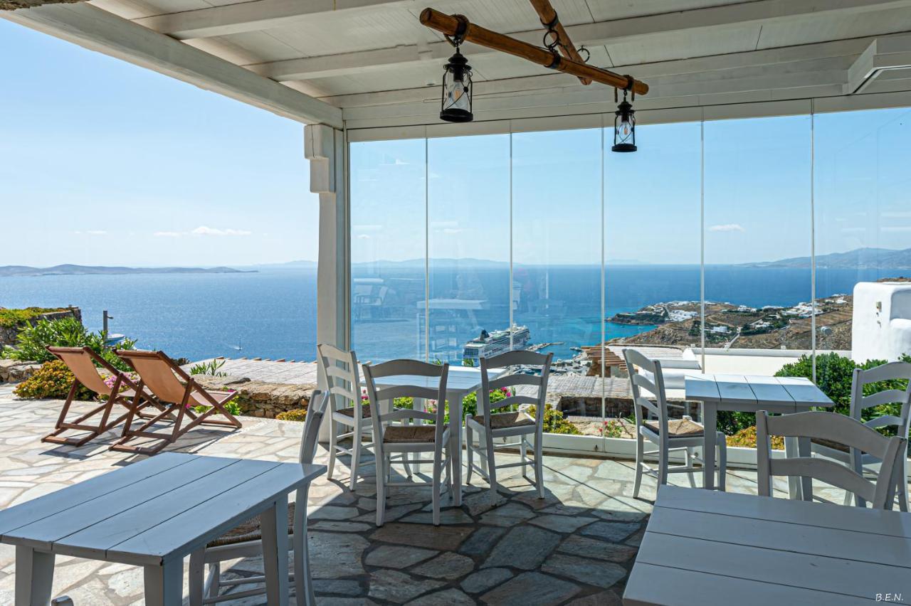 Ferienwohnung Manolia View Mykonos Tourlos Exterior foto