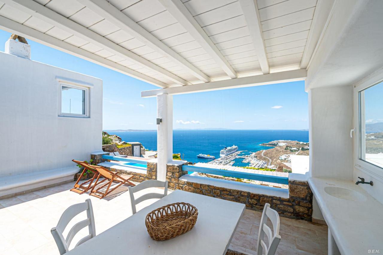 Ferienwohnung Manolia View Mykonos Tourlos Exterior foto
