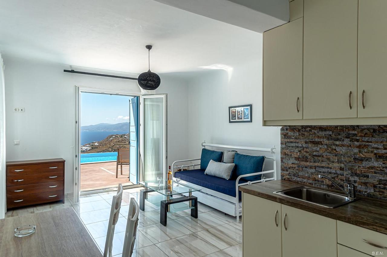Ferienwohnung Manolia View Mykonos Tourlos Exterior foto