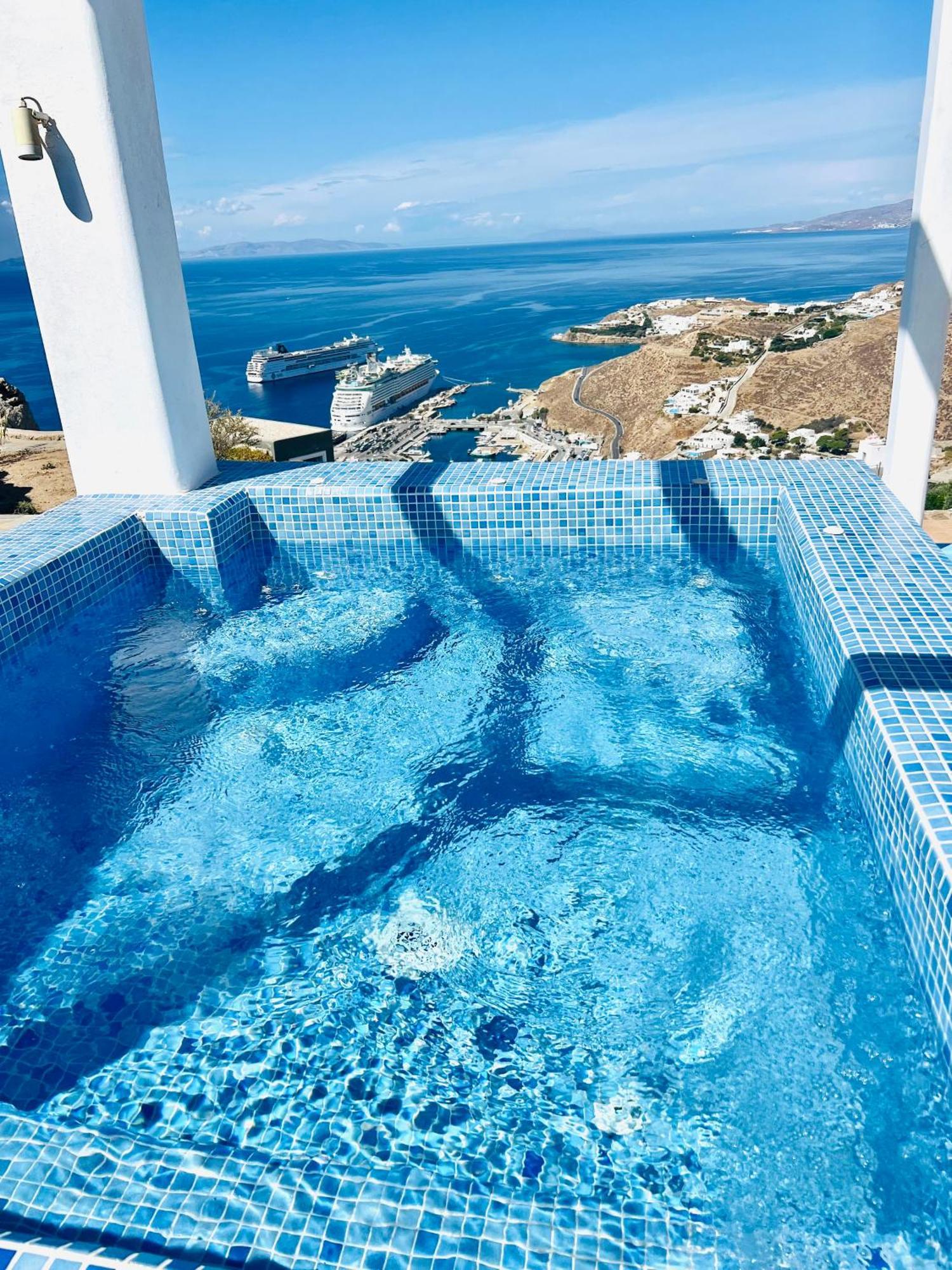 Ferienwohnung Manolia View Mykonos Tourlos Exterior foto