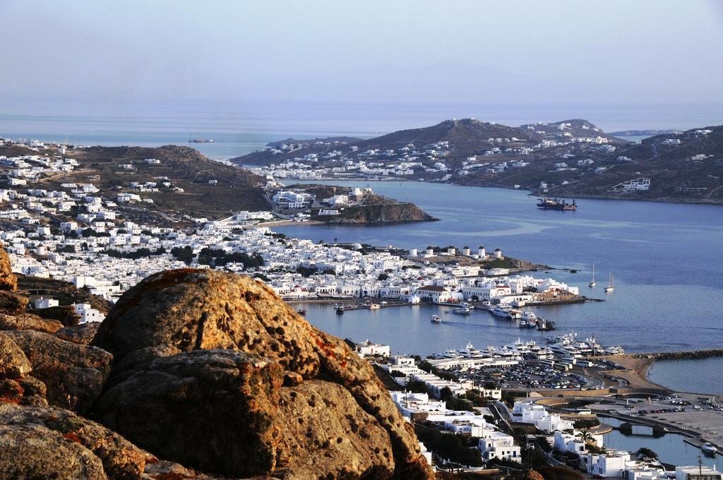 Ferienwohnung Manolia View Mykonos Tourlos Exterior foto